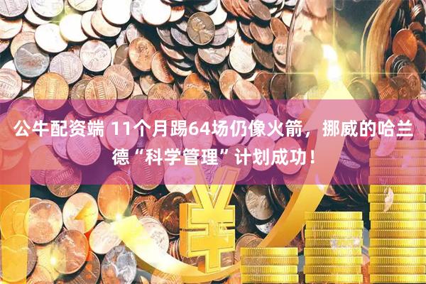 公牛配资端 11个月踢64场仍像火箭，挪威的哈兰德“科学管理”计划成功！
